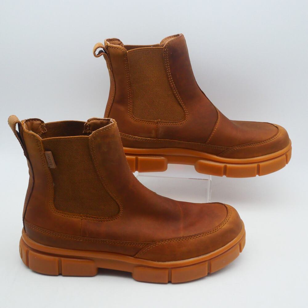 New Sorel EXPLORER STRT Boots  Chelsea Women's 8.5 Boots Velvet Tan Brown - Picture 4 of 7